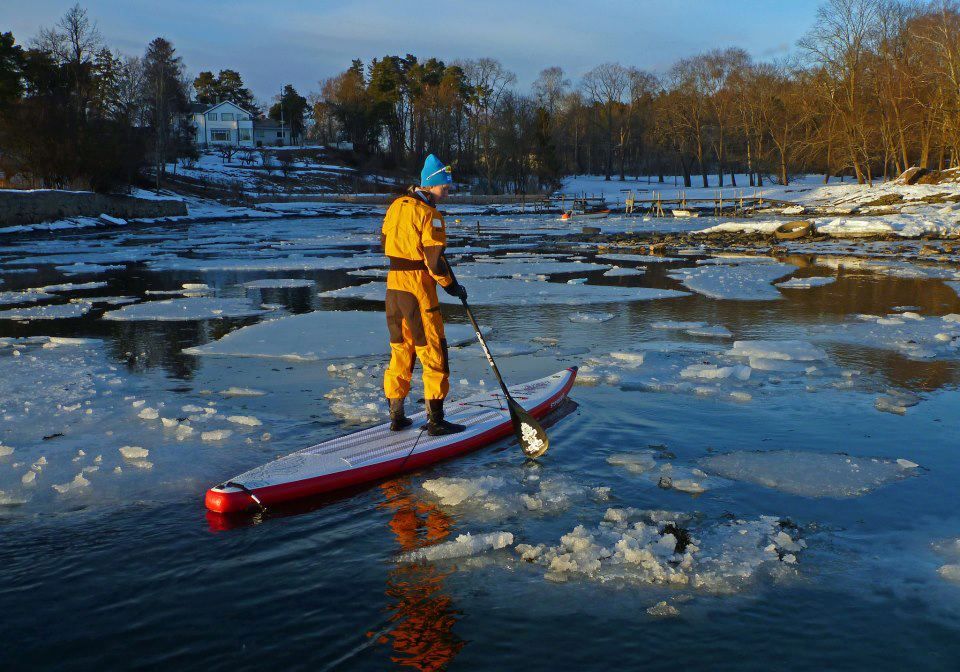 Зимний Ice-SUP